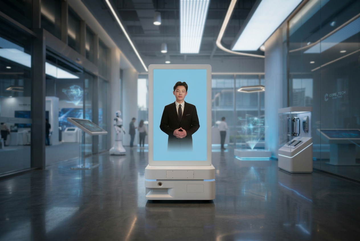 Digital Human Service Robot